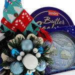 Christmas Gift Basket with Scarf 4