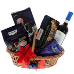 Elegant Christmas gift basket 1