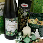 Christmas Gift Basket Forest Green 4