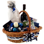 Snowflake Christmas Basket 1