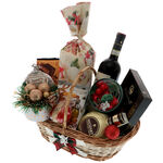 Golden Mozart Christmas gift basket  3