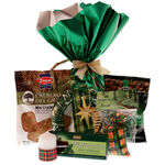 Christmas green gift basket 2