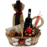 Golden Shades Christmas gift basket 1