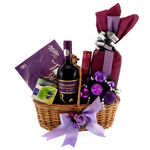 Christmas Basket: Purple Hues 1