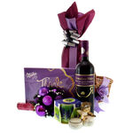 Christmas Basket: Purple Hues 2