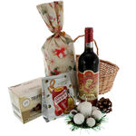 Pastel Christmas gift basket 2