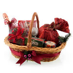 Velvet Christmas Basket 1