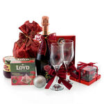 Velvet Christmas Basket 3