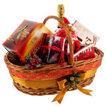 Santa's Reindeer Christmas Gift Basket 2