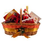 Santa's Reindeer Christmas Gift Basket 3