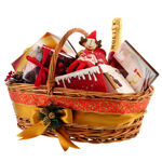 Santa's Reindeer Christmas Gift Basket 4