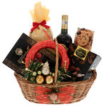 Christmas gift basket Blessed Holidays