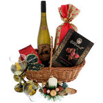 Christmas Gift Basket Happy Holidays 2