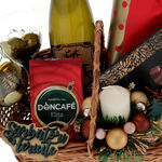 Christmas Gift Basket Happy Holidays 4