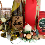 Christmas Gift Basket Happy Holidays 5