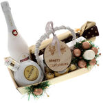 Christmas Gift Basket White Mozart 3