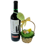 Easter Chianti gift basket 5