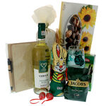 Easter Green Grass gift basket 2