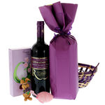 Purple Bunny Easter gift basket 2