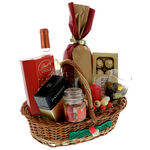 Purcari Sauvignon Blanc Easter gift basket 3