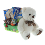 Cos cadou pentru copii de iepuras dulciuri si ursulet 3