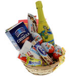 Sweet Yellow Children's Gift Basket