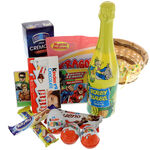 Sweet Yellow Children's Gift Basket 2