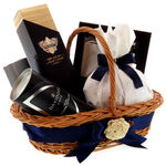 Stylish Black Gift Basket 1