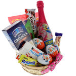 Sweet Pink Gift Basket 1