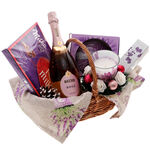 Maschio purple gift basket 1