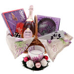 Maschio purple gift basket 3