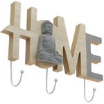 Buddha Home gray key ring 1