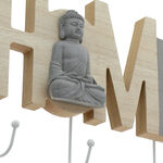 Buddha Home gray key ring 6