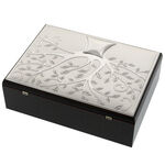 Tree of life silver plated box 19cm 3