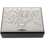 Tree of life silver plated box 19cm 4