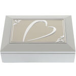 White Heart Jewelry Box 1