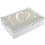 White Heart Jewelry Box 4