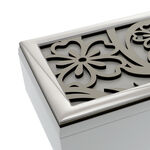 Sweet Flowers silver jewelry box 3