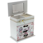 Jewelry Box with 3 Drawers Bike 2