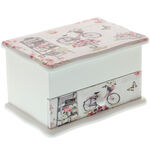 Wooden Jewelry Box with Bike 1