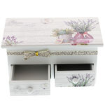 Jewelry Box with 2 Drawers 3