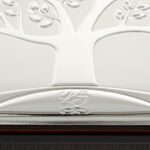 Tree of life silver wedding jewelry box 5