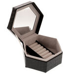 Jewelry box with Black Flower 2