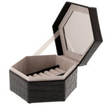 Jewelry box with Black Flower 3