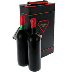 Gift box with collection wines