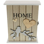 Wooden Key Box: Home Heart