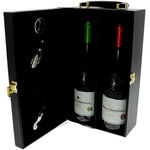 Box with accessories and 2 Baron bottles 2