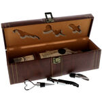 Box with accessories and Craft brown wine 3