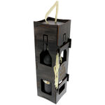 Wenge Wooden Bottle Holder 4