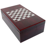 Chess box with 2 Let's Play bottles 6